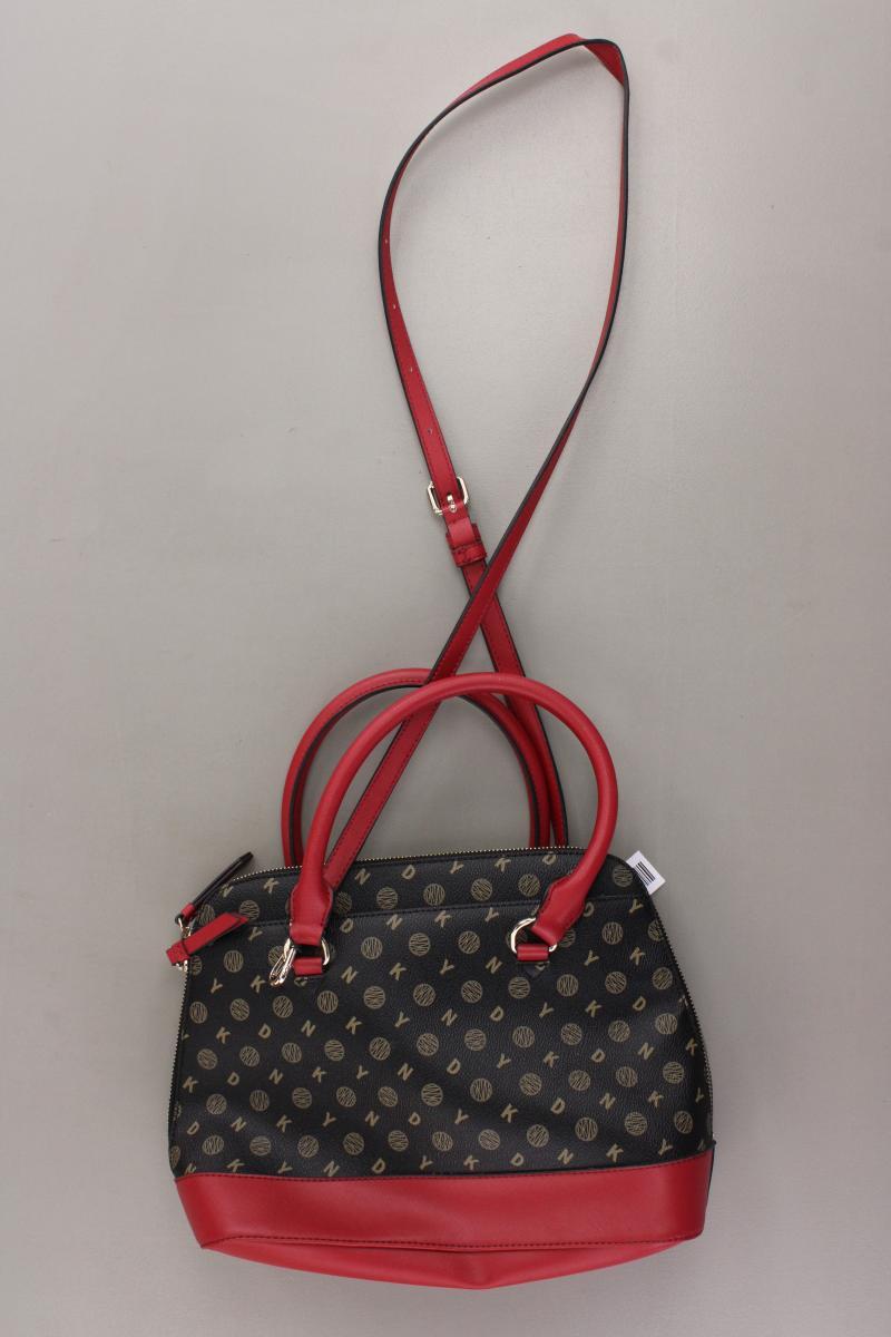 DKNY Henkeltasche neuwertig schwarz aus Kunstleder