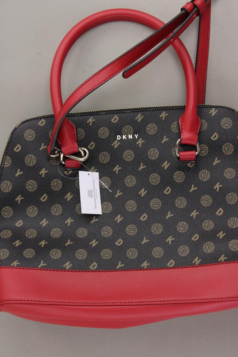 DKNY Henkeltasche neuwertig schwarz aus Kunstleder