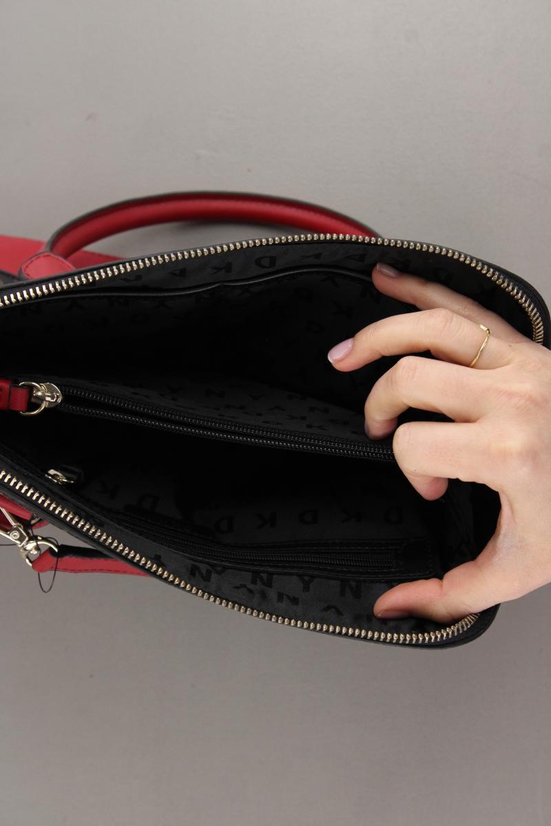 DKNY Henkeltasche neuwertig schwarz aus Kunstleder