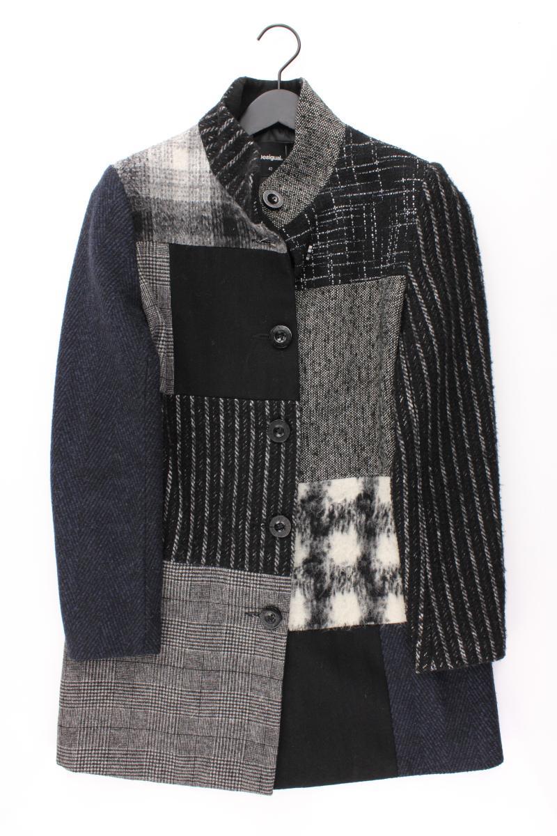 Desigual Regular Mantel Gr. 40 blau aus Polyester