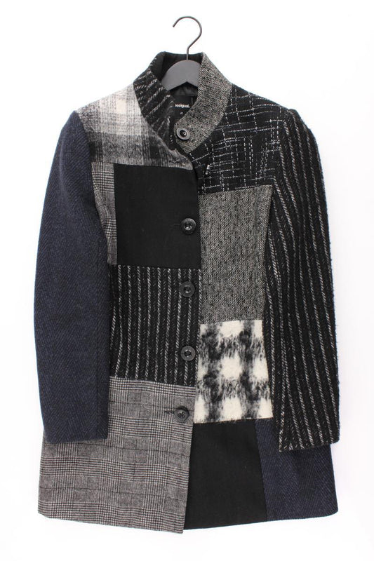 Desigual Regular Mantel Gr. 40 blau aus Polyester