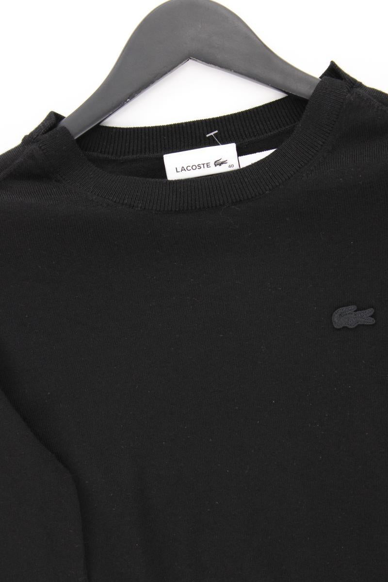 Lacoste Wollpullover Gr. 40 schwarz