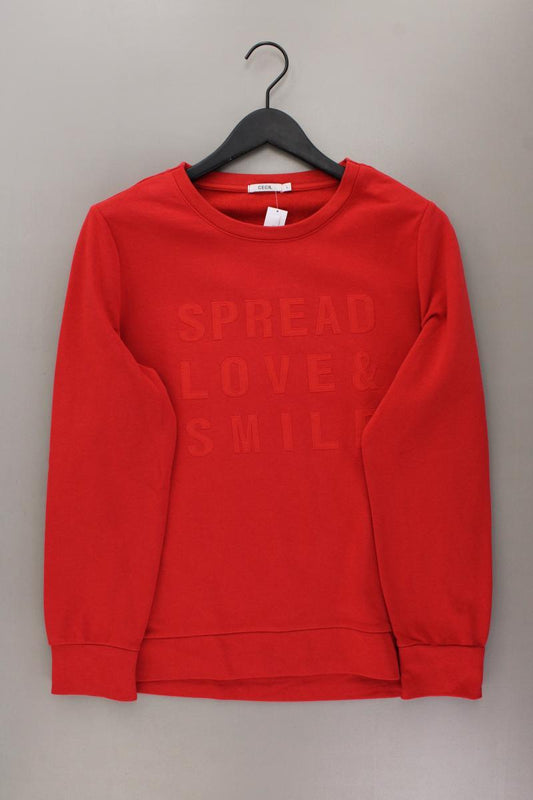Cecil Langarmpullover Gr. L neuwertig rot