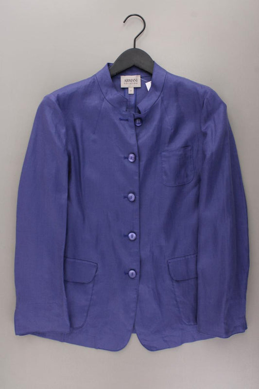 armani collezioni Leinenblazer Gr. IT 44 (M) blau