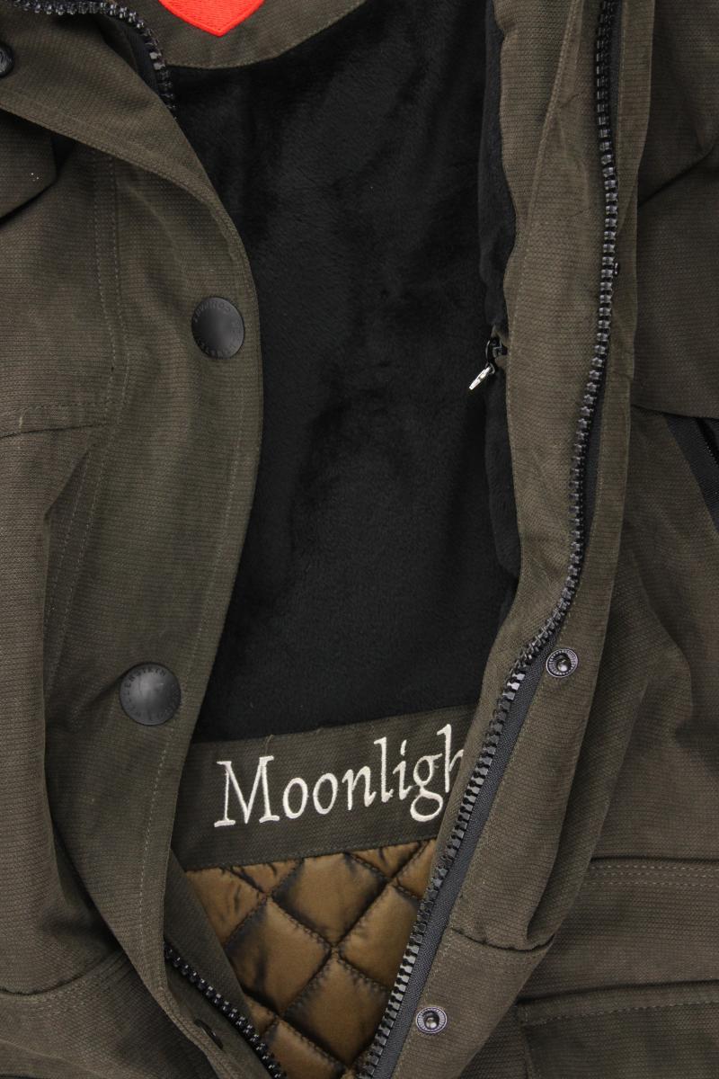 Wellensteyn Winterjacke Modell Moonlight Gr. L neuwertig olivgrün aus Polyester