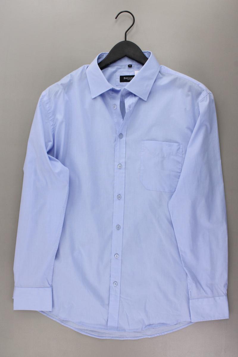 Bexleys Langarmhemd für Herren Gr. Hemdgröße 42 blau