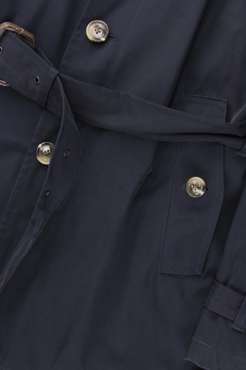 Tommy Hilfiger Trenchcoat für Herren Gr. 52 blau aus Polyester