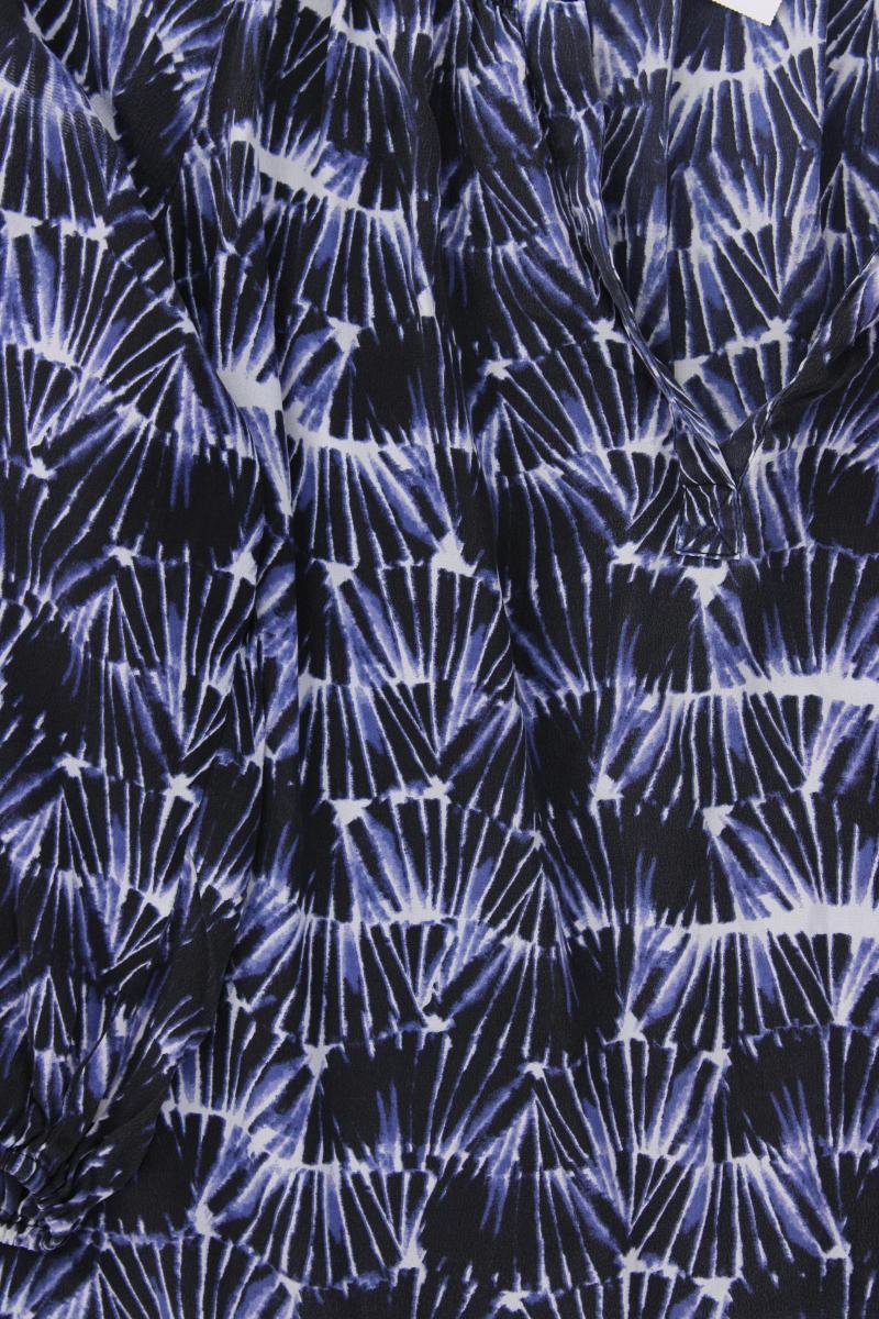 CYNTHIA ROWLEY Seidenbluse Gr. 40 3/4 Ärmel blau