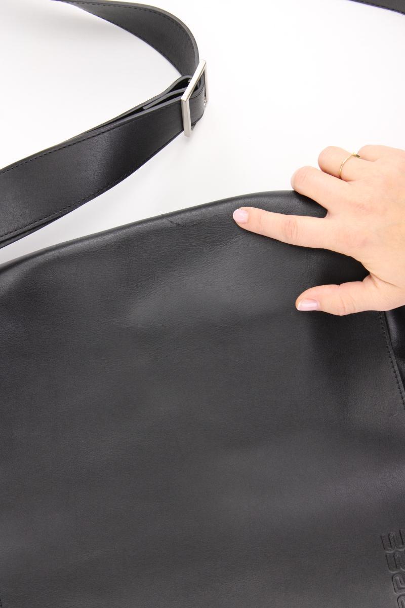 Bree Umhängetasche für Herren schwarz aus Leder