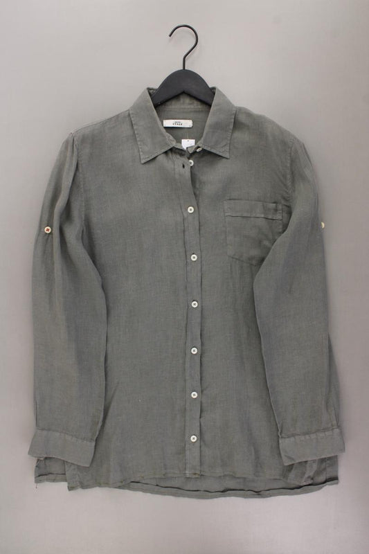 0039 Italy Langarmbluse Gr. OneSize olivgrün