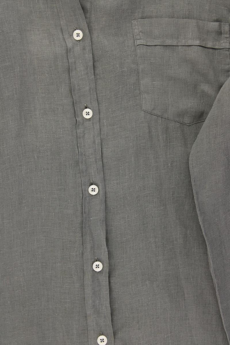 0039 Italy Langarmbluse Gr. OneSize olivgrün