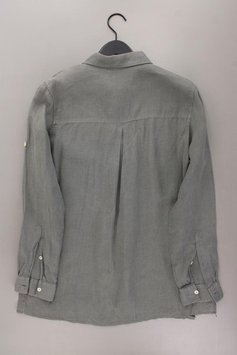 0039 Italy Langarmbluse Gr. OneSize olivgrün