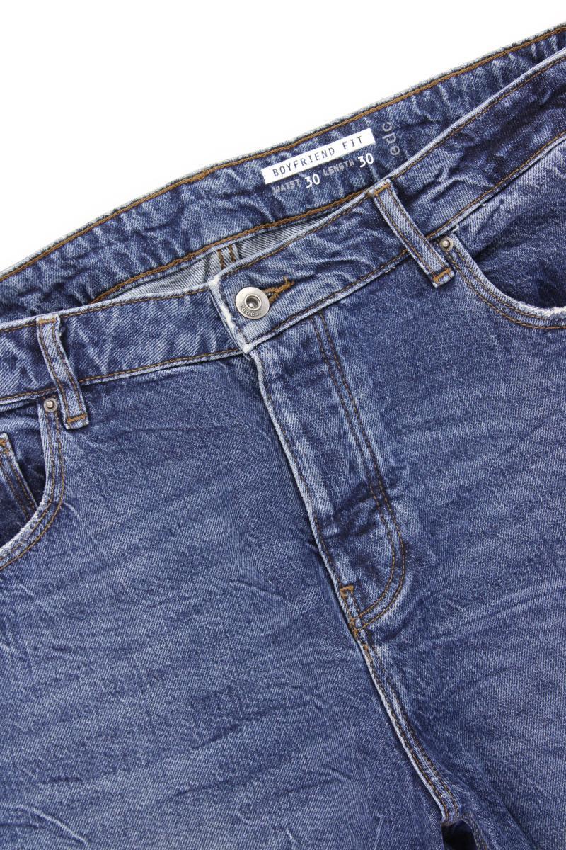 edc by Esprit Boyfriend Jeans Gr. W30/L30 blau aus Baumwolle