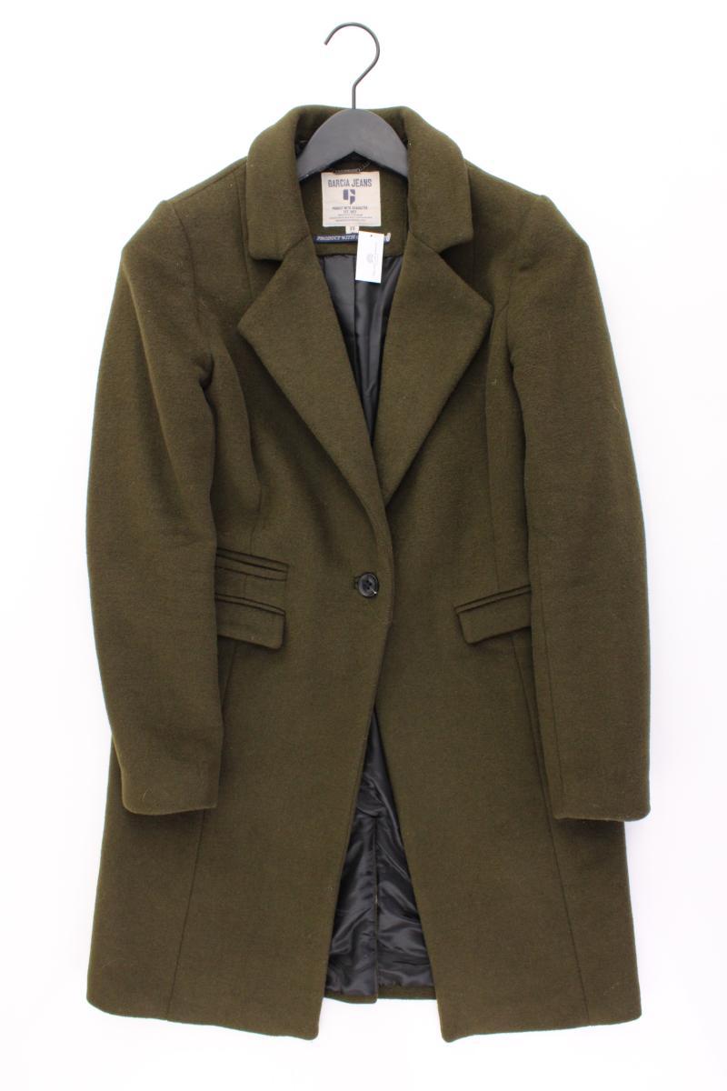 Garcia Jeans Slim Mantel Gr. XS olivgrün aus Polyester