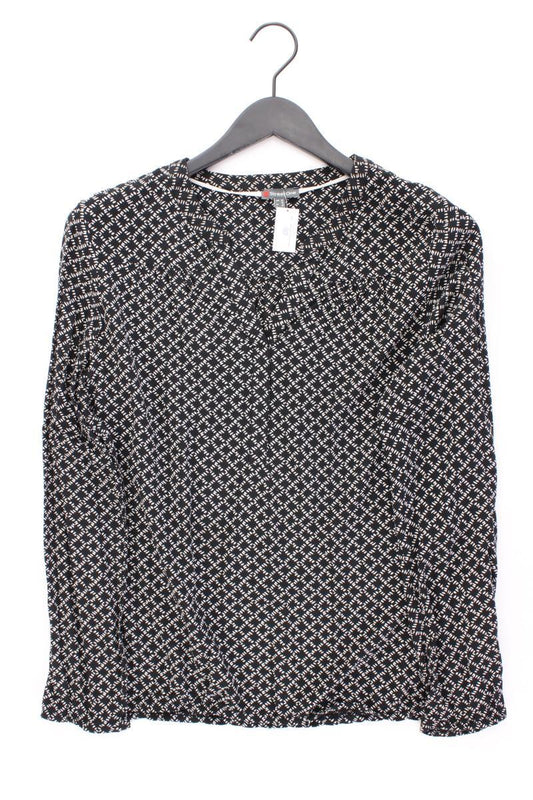 Street One Langarmbluse Gr. 40 schwarz aus Viskose