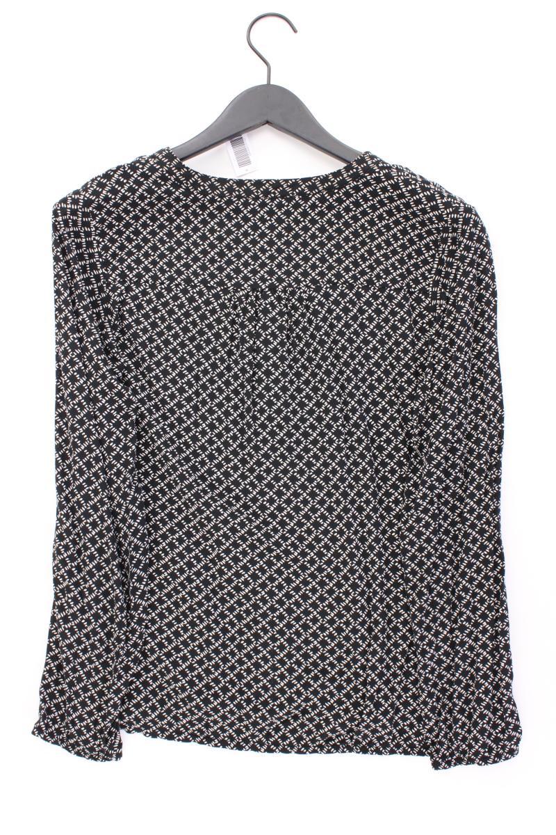 Street One Langarmbluse Gr. 40 schwarz aus Viskose