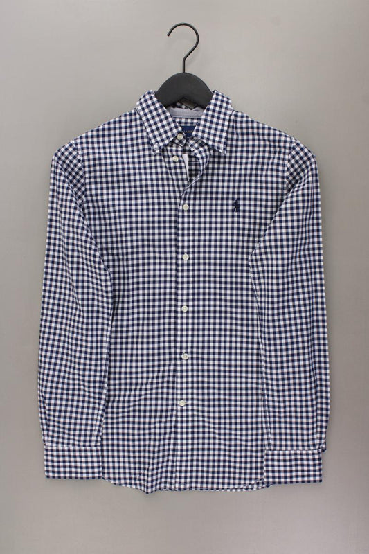 Ralph Lauren Karobluse Gr. US 10 (M) kariert Langarm blau aus Baumwolle