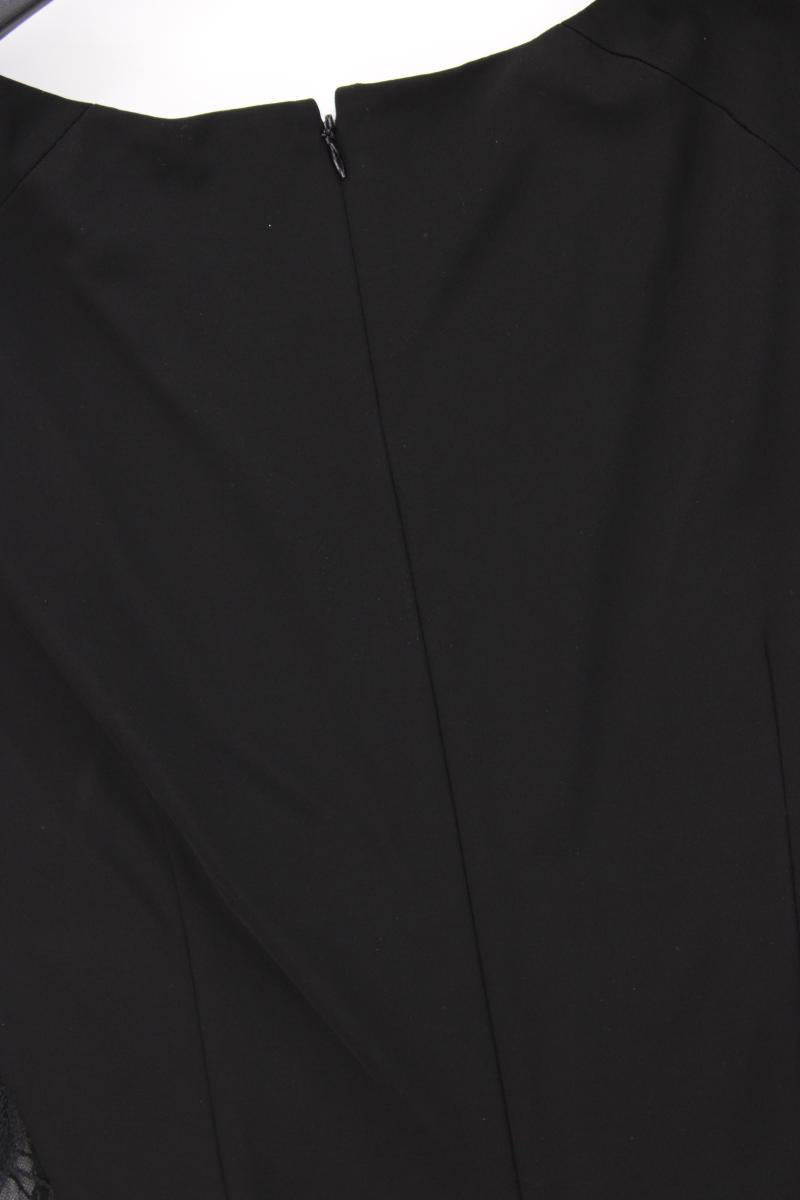 Zuhair Murad Abendkleid Gr. IT 48 (L) neuwertig Kurzarm schwarz aus Viskose