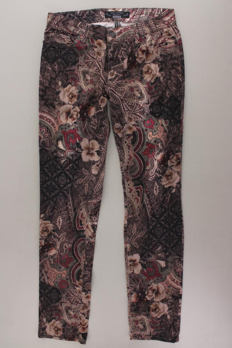 Ketu Berlin Hose Gr. 38 mit Blumenmuster mehrfarbig