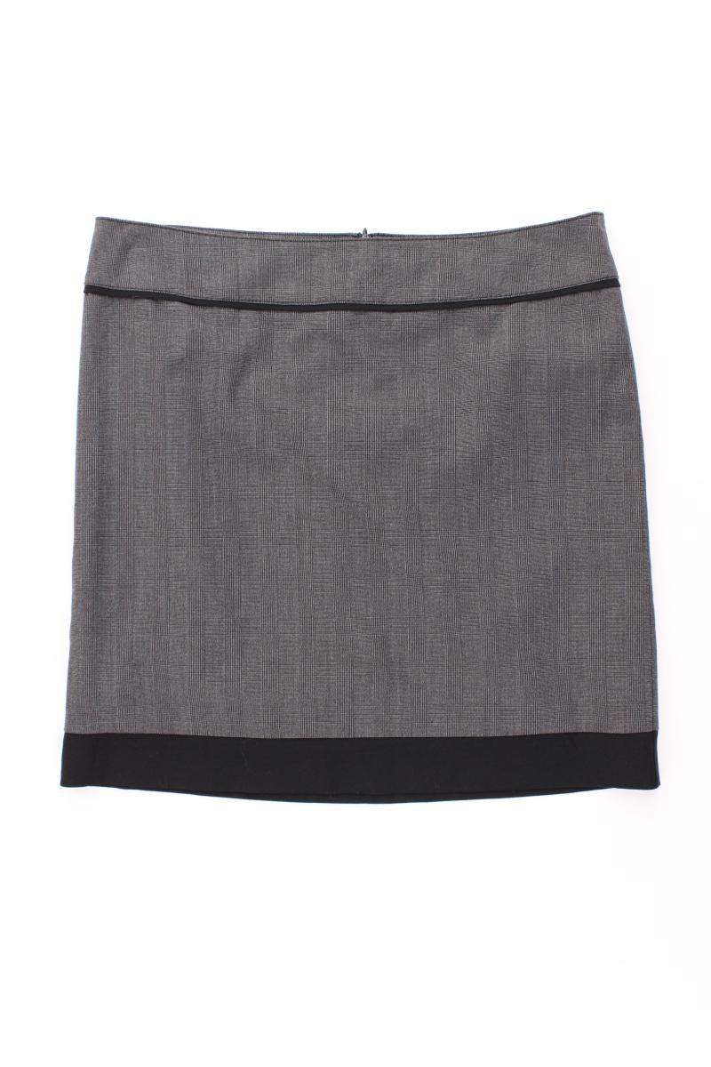 comma, Bleistiftrock Gr. 40 neuwertig grau aus Polyester