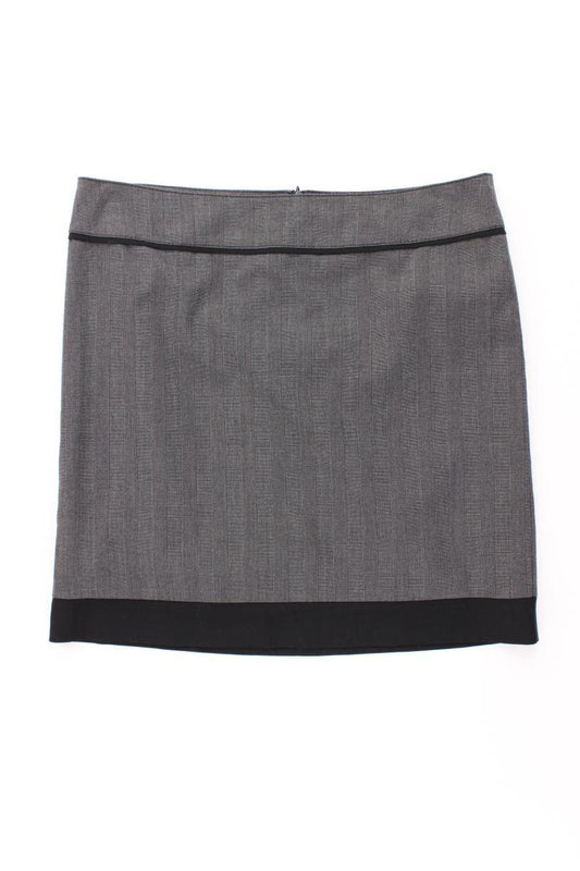 comma, Bleistiftrock Gr. 40 neuwertig grau aus Polyester