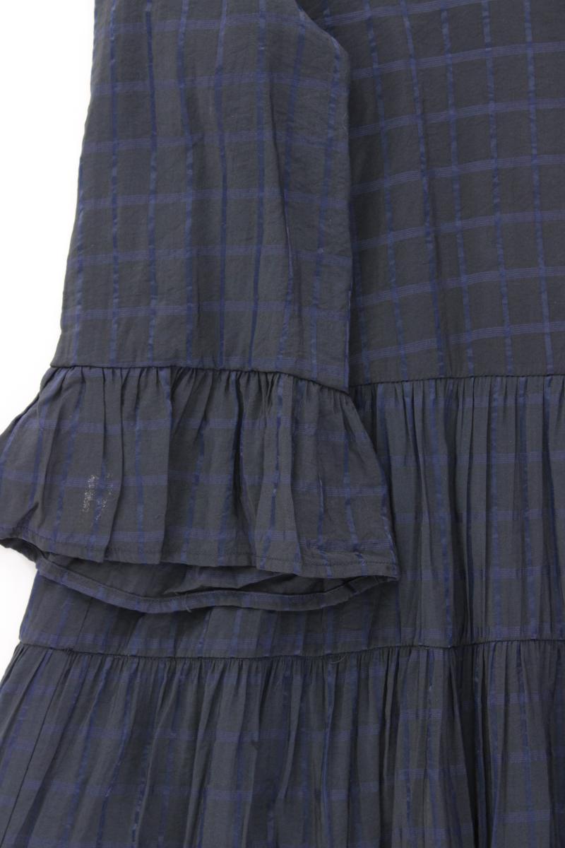 Nümph Midikleid Gr. 42 3/4 Ärmel grau aus Viskose