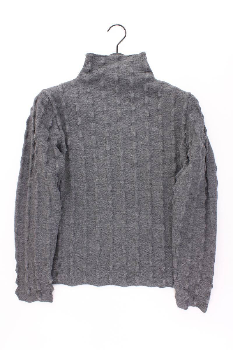 Zara Feinstrickpullover Gr. XL grau aus Polyacryl