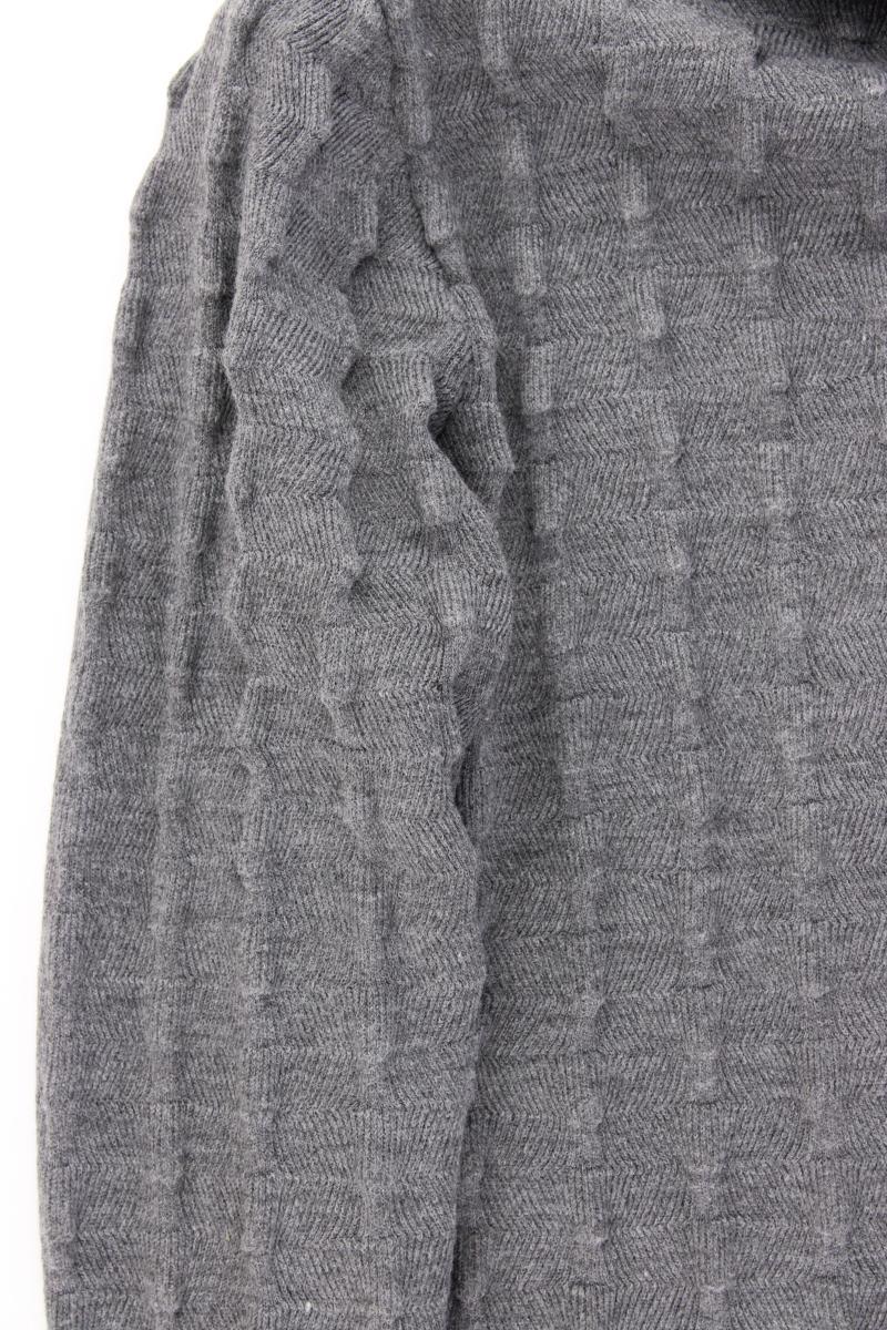 Zara Feinstrickpullover Gr. XL grau aus Polyacryl