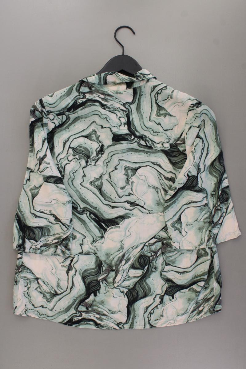 SOAKED IN LUXURY Oversize-Bluse Gr. M mit Batikmuster neuwertig 3/4 Ärmel grün