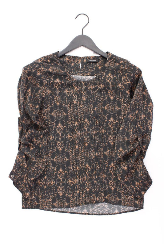 Turnover Regular Bluse Gr. 34 3/4 Ärmel schwarz aus Polyester