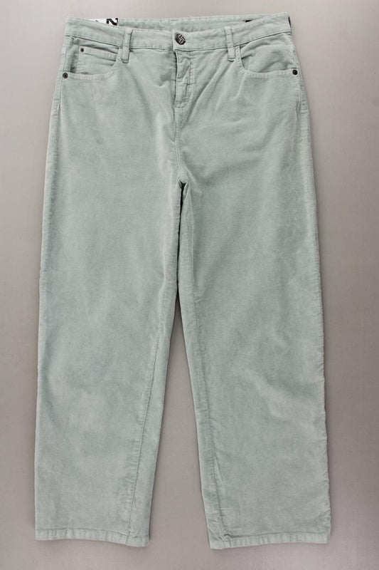 Opus Samthose Modell Lani Gr. 40/L26 neuwertig blau aus Baumwolle