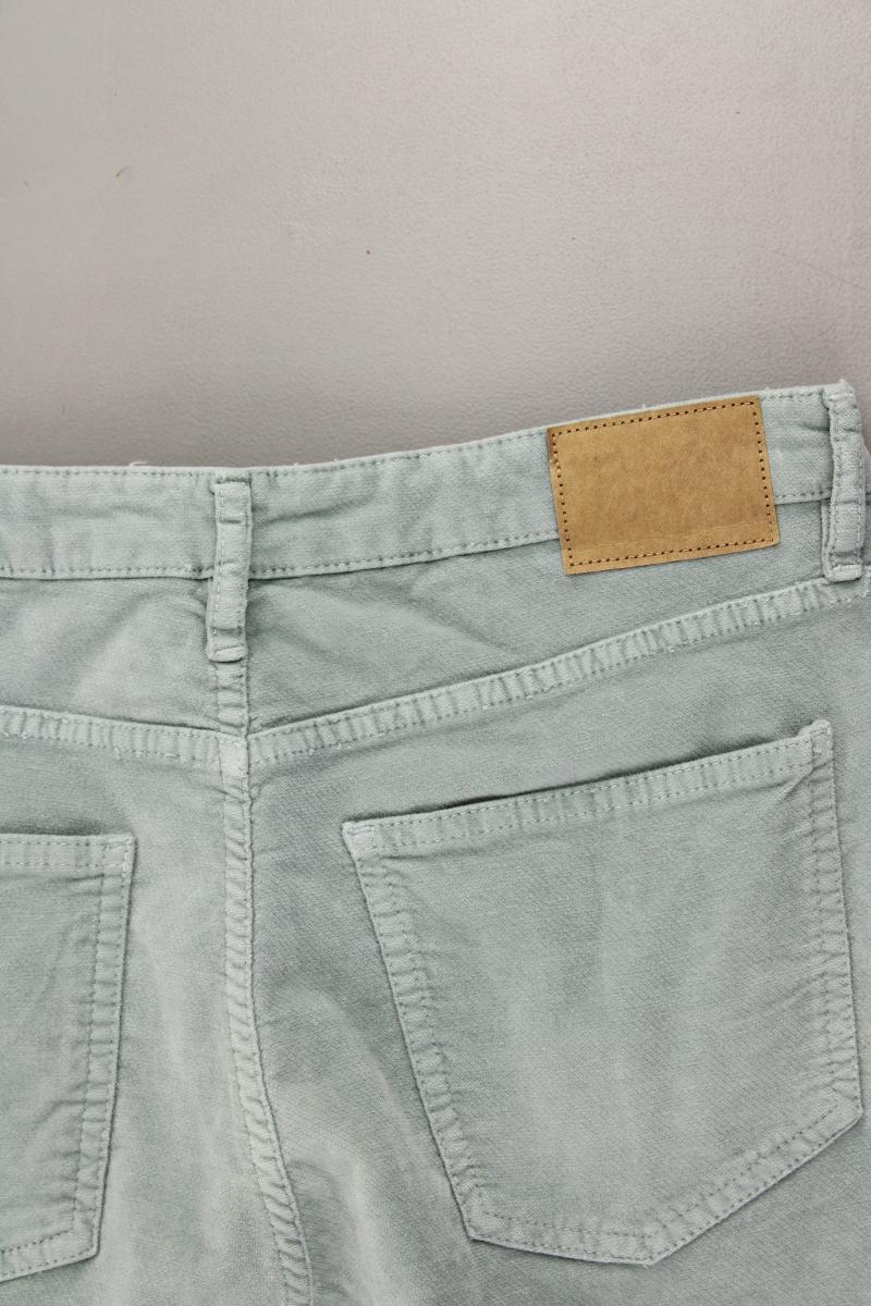 Opus Samthose Modell Lani Gr. 40/L26 neuwertig blau aus Baumwolle