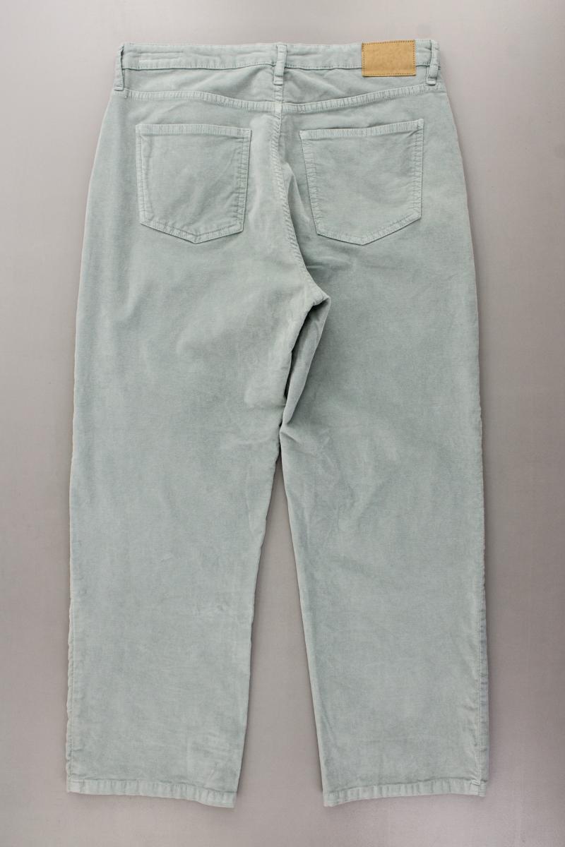 Opus Samthose Modell Lani Gr. 40/L26 neuwertig blau aus Baumwolle