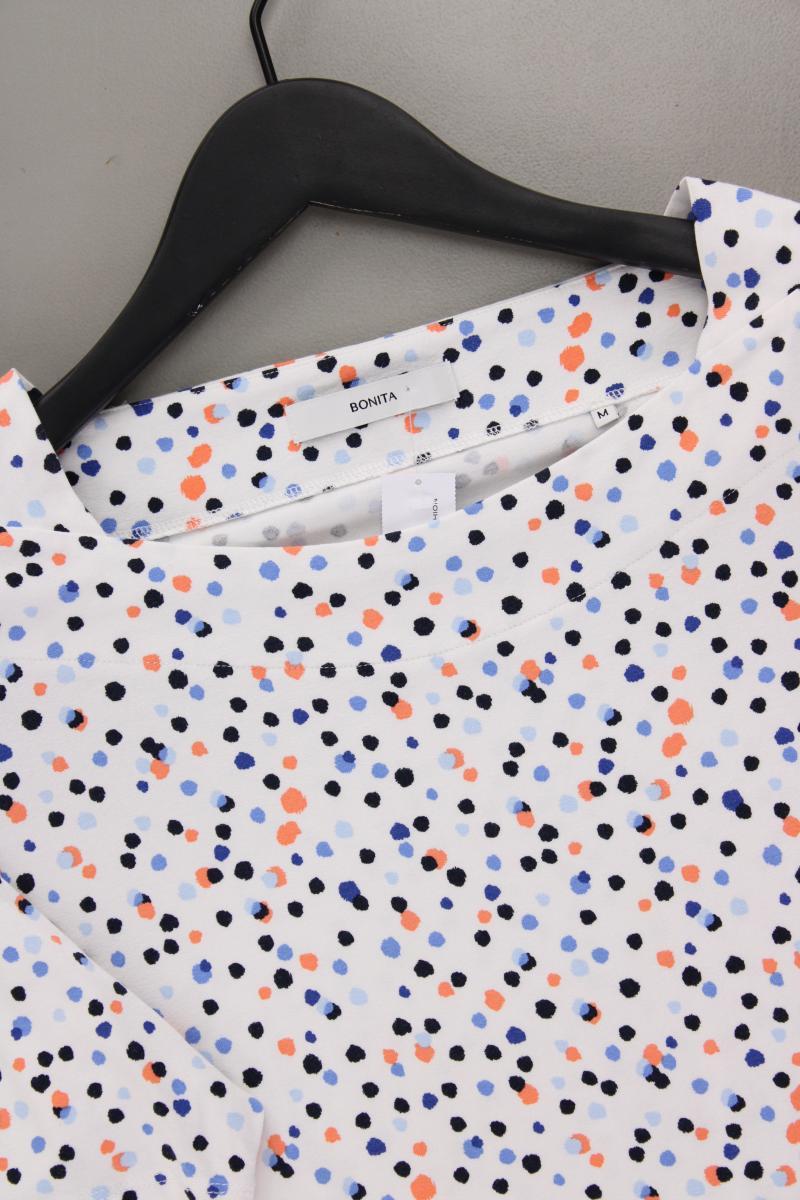 Bonita Printshirt Gr. M gepunktet neuwertig Kurzarm mehrfarbig
