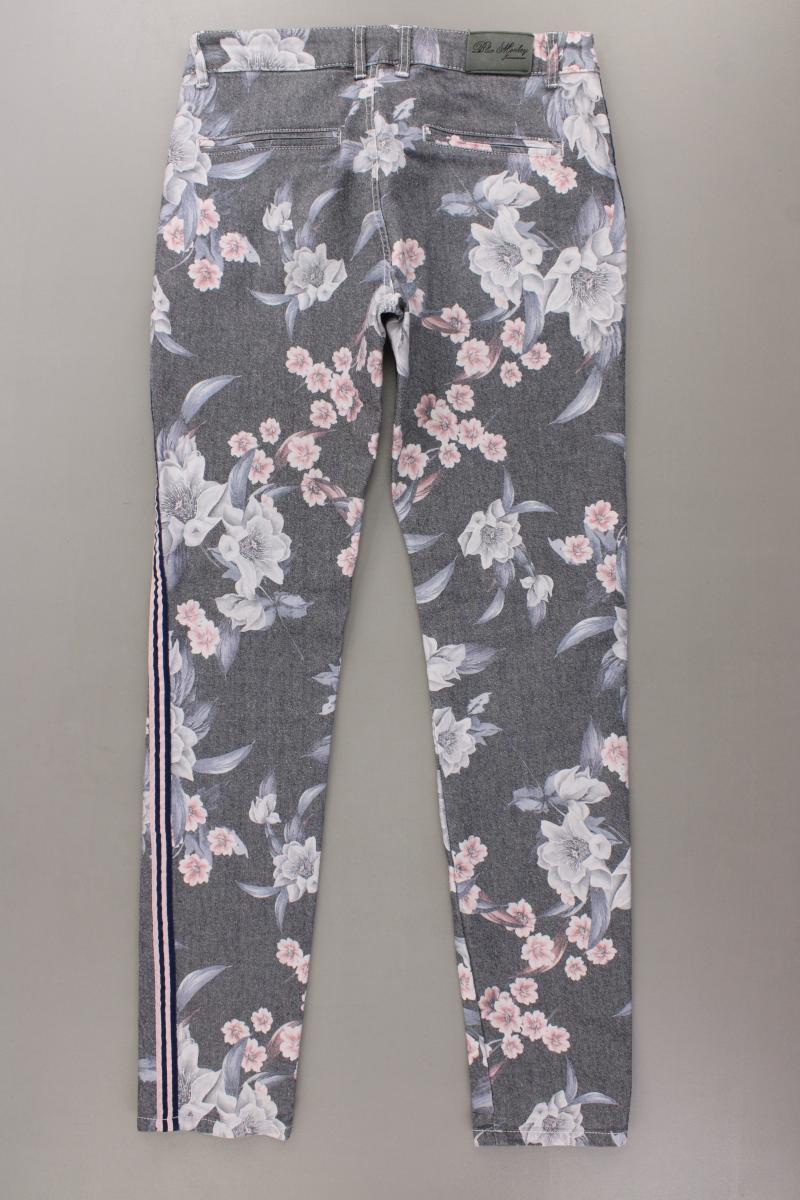 Blue Monkey Hose Gr. w28/L32 mit Blumenmuster mehrfarbig aus Baumwolle
