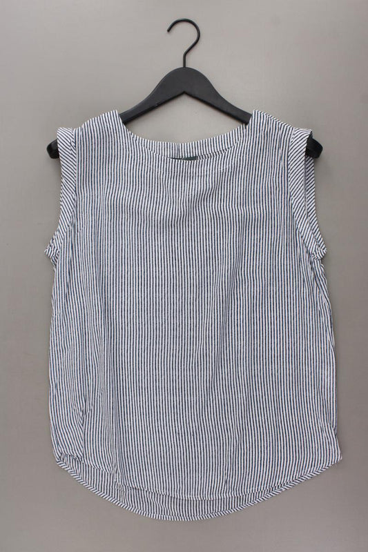 Street One Ärmellose Bluse Gr. 36 gestreift neuwertig blau