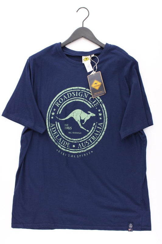 Roadsign Australia Printshirt für Herren Gr. XXXL neu mit Etikett Kurzarm blau