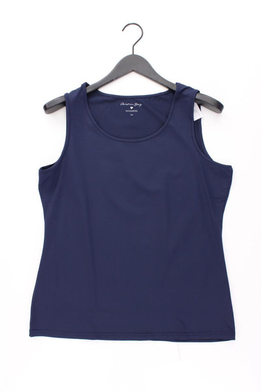 Christian Berg Trägertop Gr. 44 blau