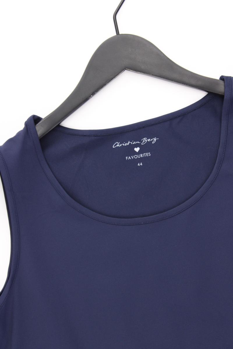 Christian Berg Trägertop Gr. 44 blau