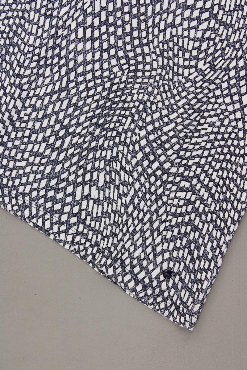 olsen Printshirt Gr. M Kurzarm blau