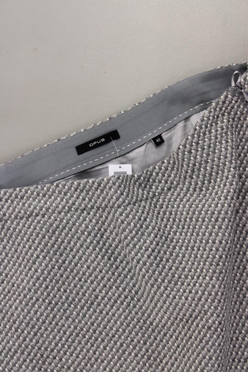 Opus Rock mit Wolle Modell Ravenna Gr. 40 grau aus Polyester