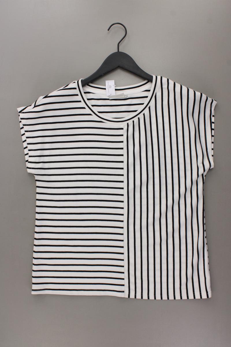 Kaffe Ringelshirt Gr. M gestreift Kurzarm creme