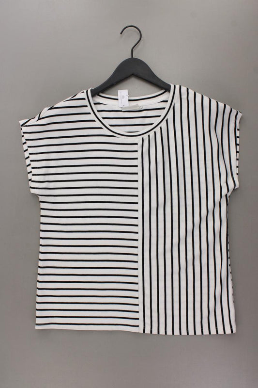 Kaffe Ringelshirt Gr. M gestreift Kurzarm creme