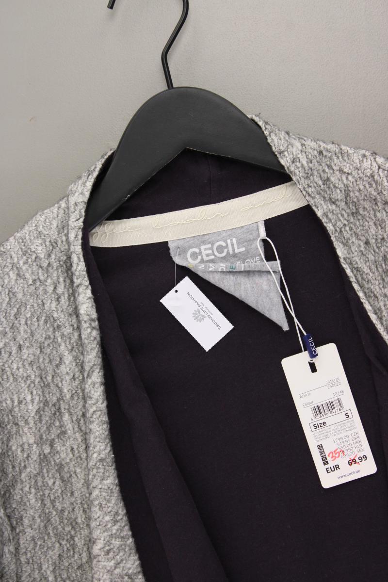 Cecil Classic Cardigan Gr. S neu mit Etikett Neupreis: 35,0€! Langarm grau