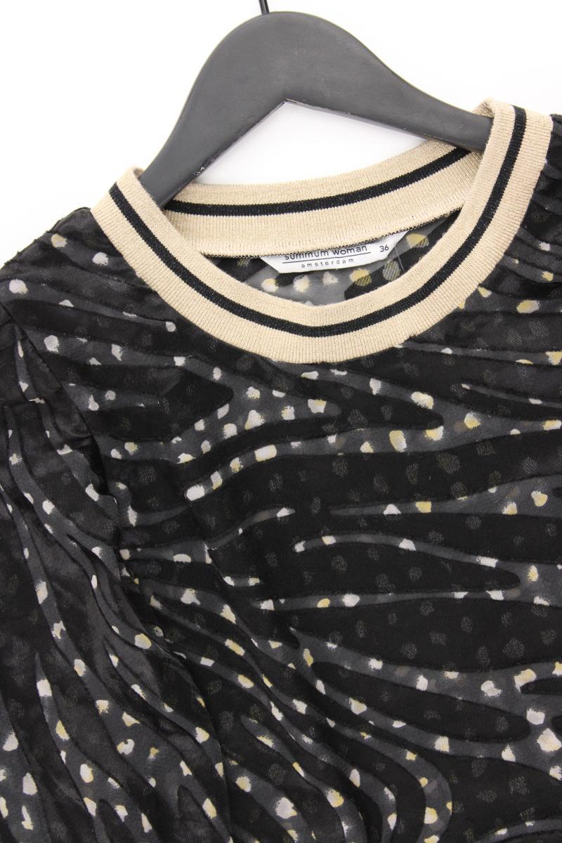 Summum Classic Bluse Gr. 36 3/4 Ärmel schwarz