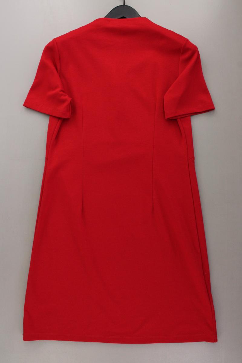 Wax Etuikleid Gr. 42 Kurzarm rot aus Baumwolle