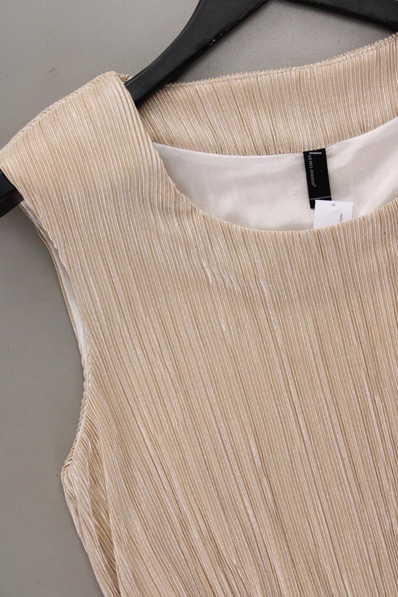 Vero Moda Partykleid Gr. L Ärmellos gold