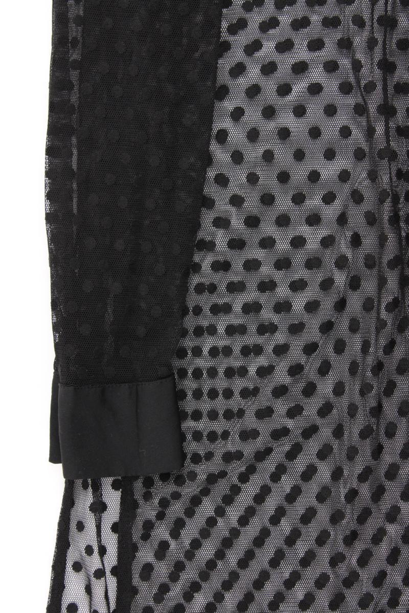 Bershka transparentes Kleid Gr. S Langarm schwarz