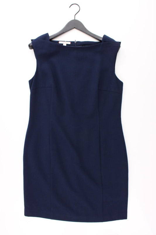 Esprit Etuikleid Gr. 42 Ärmellos blau aus Polyester