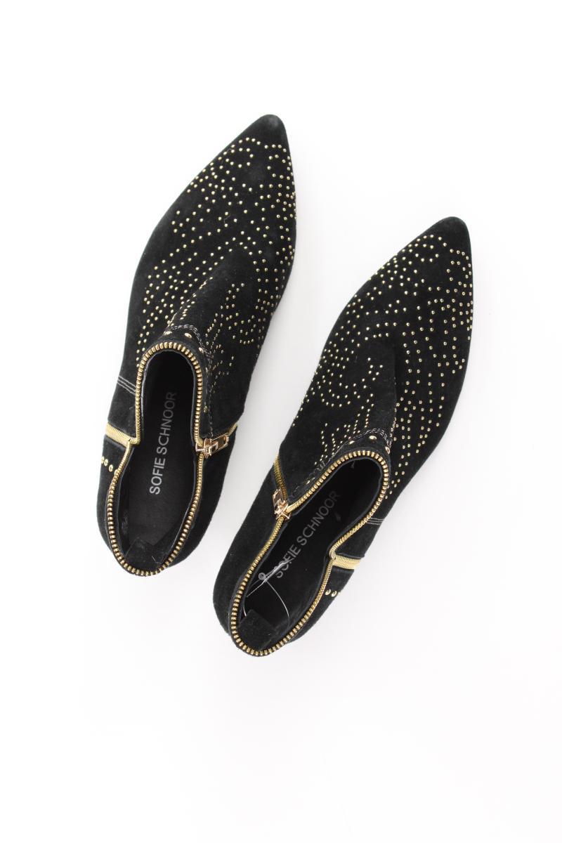 sofie schnoor Stiefeletten Gr. 38 neuwertig mit Nieten schwarz